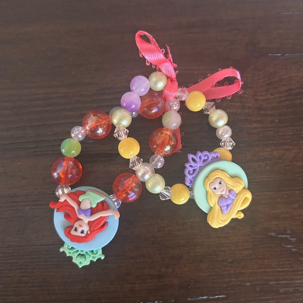 Princess Themed Kids Jewelry Set - Multicolor
